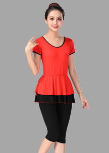 舞動(dòng)時(shí)尚，舒適升級(jí)——新款莫代爾廣場舞套裝引領(lǐng)潮流